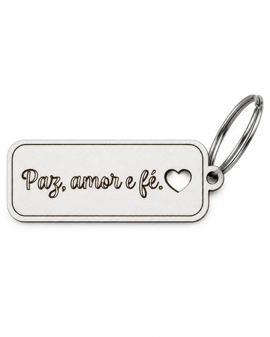 Paz, amor e fé